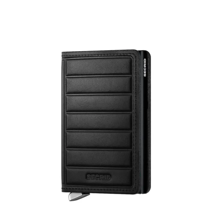 Discount Secrid Slimwallet Portemonnee Emboss Lines black