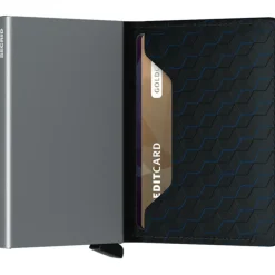 Best Secrid Slimwallet Portemonnee Optical black & titanium