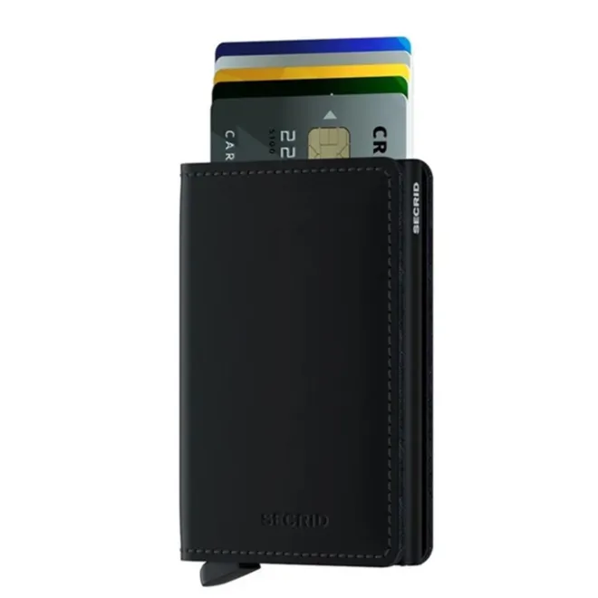 Best Secrid Slimwallet Portemonnee Matte black