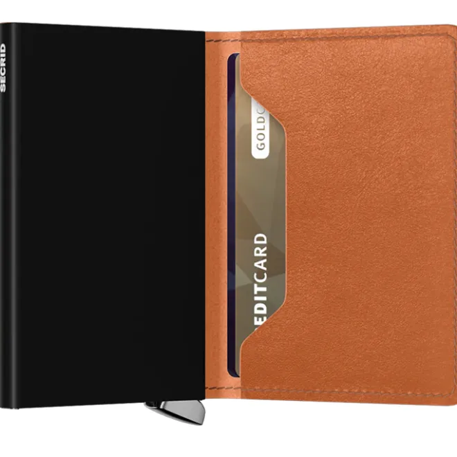 Online Secrid Slimwallet Premium Basco cognac