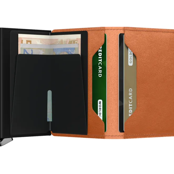 Online Secrid Slimwallet Premium Basco cognac