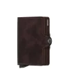 Online Secrid Twinwallet Portemonnee Vintage chocolate