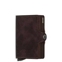 Online Secrid Twinwallet Portemonnee Vintage chocolate