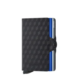 Hot Secrid Twinwallet Portemonnee Optical black & titanium