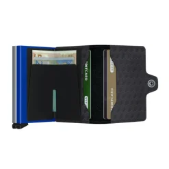 Hot Secrid Twinwallet Portemonnee Optical black & titanium