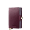 Best Secrid Twinwallet Portemonnee Dusk bordeaux