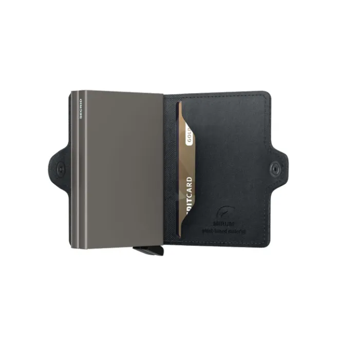 Discount Secrid Twinwallet Portemonnee Mirum Plant-Based black