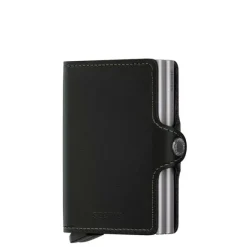 Online Secrid Twinwallet Portemonnee black leather