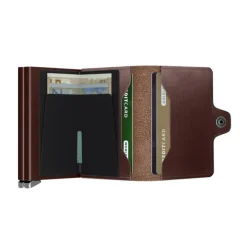 Hot Secrid Twinwallet Portemonnee Dusk dark brown
