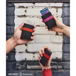 Outlet Secrid x Sheltersuit Bandwallet TPU black-fuchsia