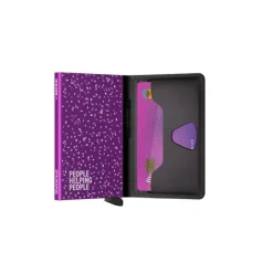 Outlet Secrid x Sheltersuit Bandwallet TPU black-fuchsia