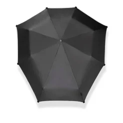 New Senz Automatic Opvouwbare Stormparaplu black reflective