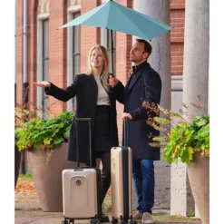 Online Senz Foldaway Carry On Trolley 55 silk grey
