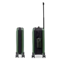 Best Senz Foldaway Carry On Trolley 55 dark forest