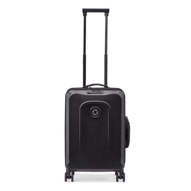 Hot Senz Foldaway Carry On Trolley 55 pure black
