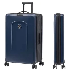 Hot Senz Foldaway Check-In Trolley Large midnight blue
