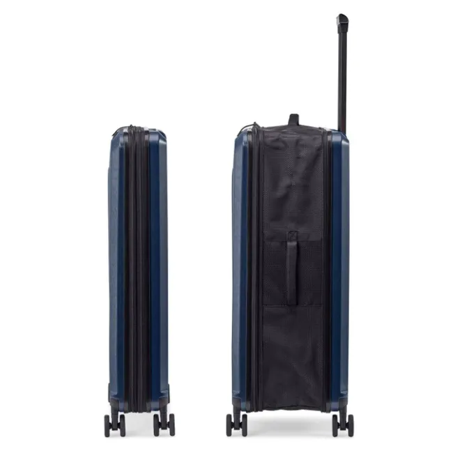Hot Senz Foldaway Check-In Trolley Large midnight blue