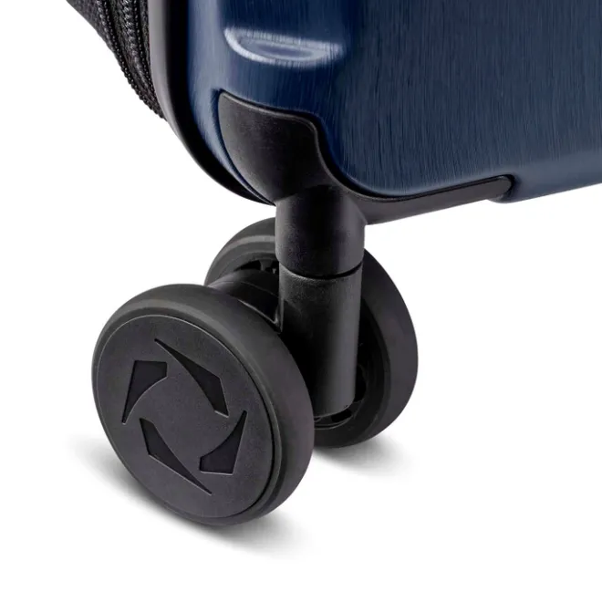 Hot Senz Foldaway Check-In Trolley Large midnight blue