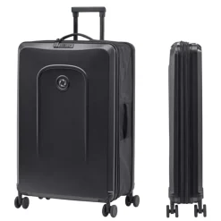 Senz Foldaway Check-In Trolley Large pure black