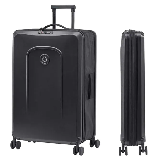 Senz Foldaway Check-In Trolley Large pure black