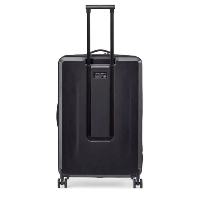 Senz Foldaway Check-In Trolley Large pure black