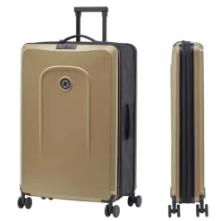 Online Senz Foldaway Check-In Trolley Large champagne brown