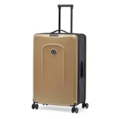 Online Senz Foldaway Check-In Trolley Large champagne brown