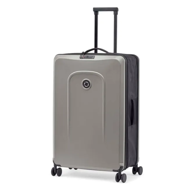 Outlet Senz Foldaway Check-In Trolley Large silk grey