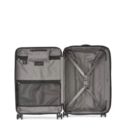 Clearance Senz Foldaway Check-In Trolley Medium silk grey