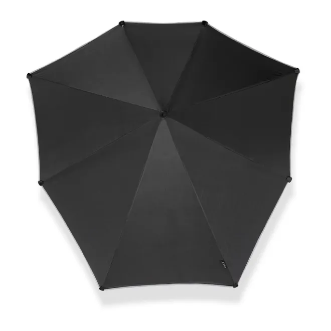Outlet Senz Large Stick Stormparaplu black reflective