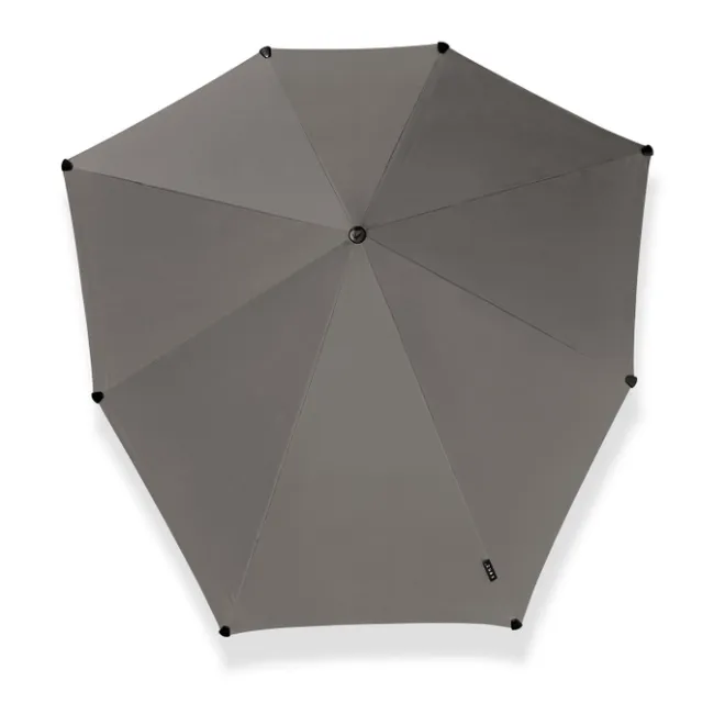 Best Senz Large Stick Stormparaplu silk grey