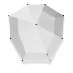 Outlet Senz Manual Opvouwbare Stormparaplu shiny silver