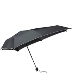 Best Senz Manual Opvouwbare Stormparaplu black reflective