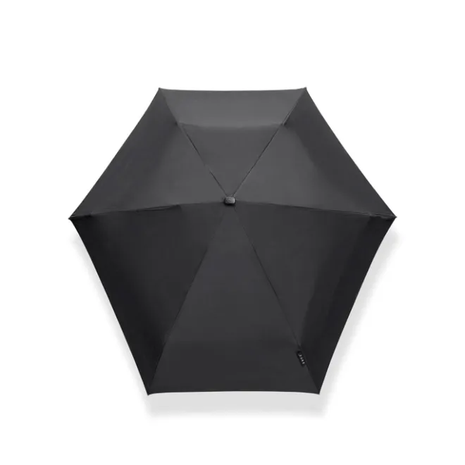 Senz Micro Manual Opvouwbare Stormparaplu pure black