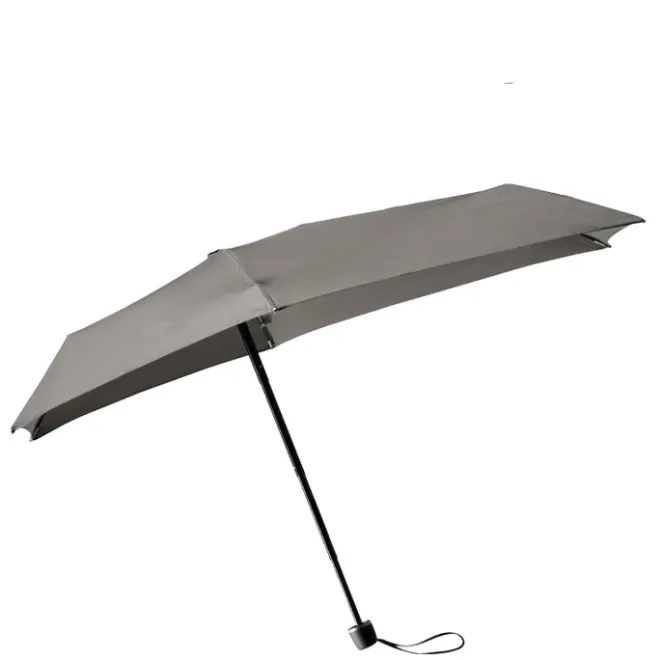 Sale Senz Micro Manual Opvouwbare Stormparaplu silk grey