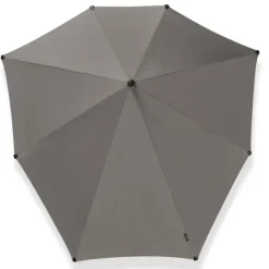 Hot Senz XXL Stick Stormparaplu silk grey