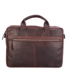 Hot Spikes & Sparrow Briefcase dark brown