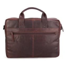 Hot Spikes & Sparrow Briefcase dark brown