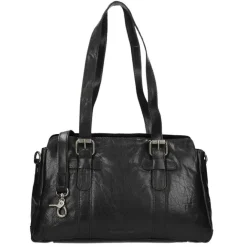 Sale Spikes & Sparrow Bronco Dames Schoudertas black