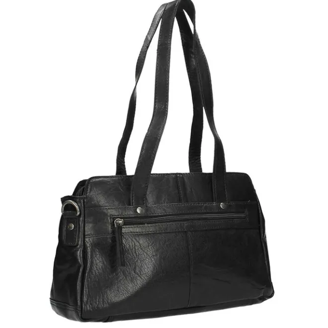 Sale Spikes & Sparrow Bronco Dames Schoudertas black