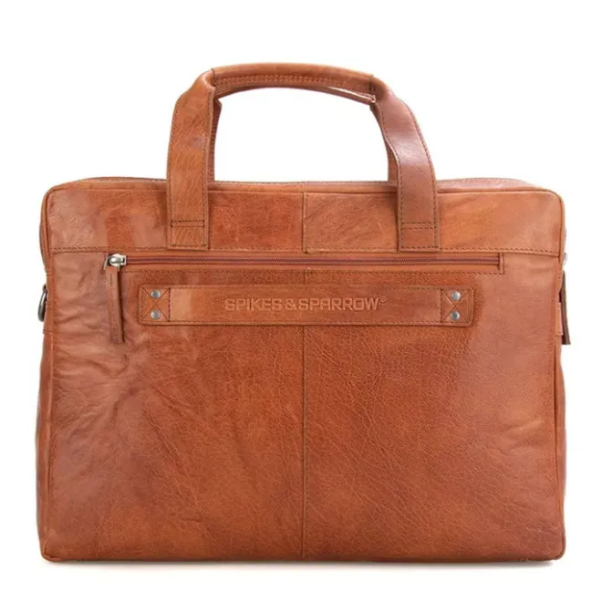 Discount Spikes & Sparrow Colorado Businessbag 16.4" brandy