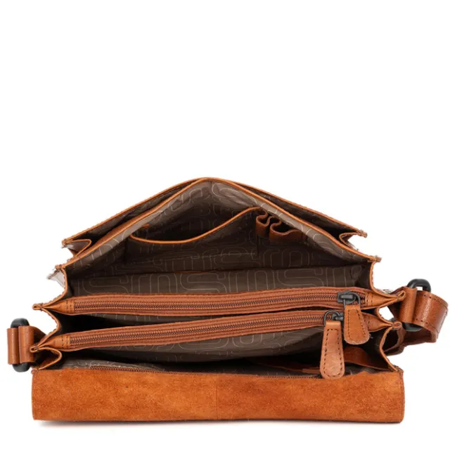 Hot Spikes & Sparrow Frédérique Flapbag d brown