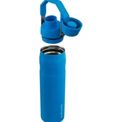 New Stanley The Aerolight IceFlow Water Bottle Fast Flow 0.6L azure