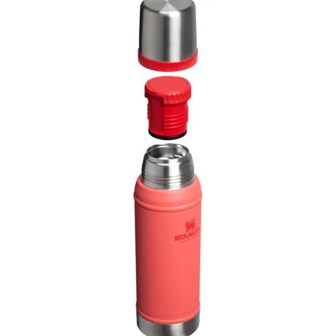 Clearance Stanley The Legendary Classic Bottle 0.75L hot coral