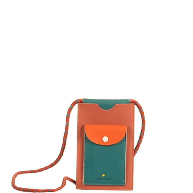 New Sticky Lemon Better Together Phone Pouch athletics track