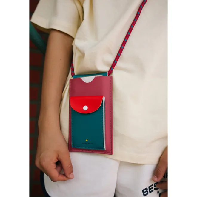 New Sticky Lemon Better Together Phone Pouch athletics track