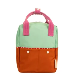 Clearance Sticky Lemon Better Together Colourblocking Backpack Small towel green gravel orange