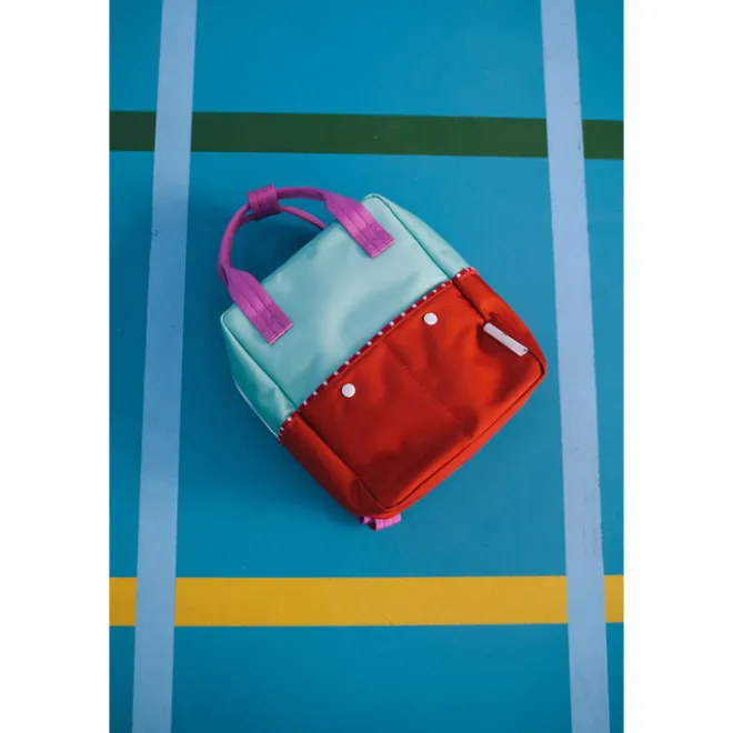 Clearance Sticky Lemon Better Together Colourblocking Backpack Small towel green gravel orange
