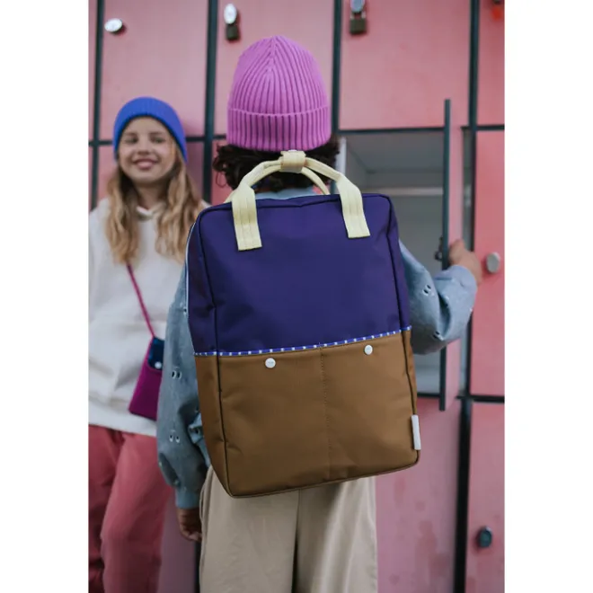 Hot Sticky Lemon Better Together Colourblocking Backpack Large skate ramp golden cup