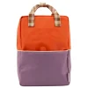 Online Sticky Lemon Colourblocking Backpack Large orange juice plum purple schoolbus brown